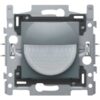 Niko Pure alu steel grey Wandbewegingsmelder 180° 230 V 9 m Niko Pure alu steel grey