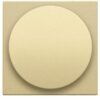 Niko Pure alu gold Toets voor draaiknopdimmer of extensie Niko Pure alu gold
