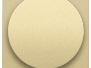 Niko Pure alu gold Toets voor draaiknopdimmer of extensie Niko Pure alu gold