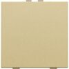 Niko Pure alu gold Drukknop voor Home Control Niko home control enkelvoudige drukknop