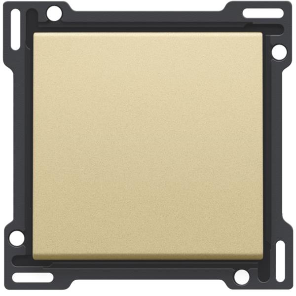 Niko Pure alu gold Toets voor enkelvoudige schakelaar of drukknop Niko Pure alu gold