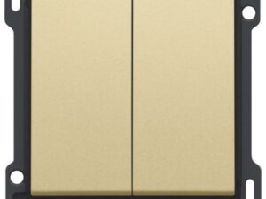 Niko Pure alu gold Toets voor schakelaar of drukknop Niko Pure alu gold