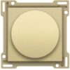 Niko Pure alu gold Toets 1-0-2 voor draaischakelaar voor motoren Niko Pure alu gold