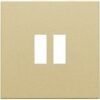 Niko Pure alu gold Toets 2-voudig voor USB-A-lader Niko Pure alu gold