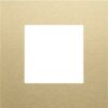 Niko Pure alu gold Afdekplaat enkelvoudig Pure alu Niko Pure alu gold