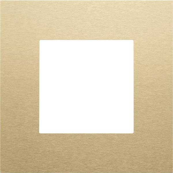 Niko Pure alu gold Afdekplaat enkelvoudig Pure alu Niko Pure alu gold
