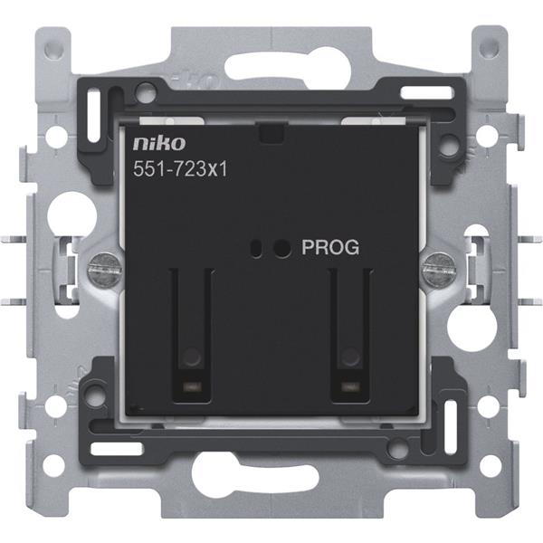 Niko Geconnecteerde motorbediening, 2 x 3 A, 60 mm, klauwbevestiging Niko Geconnecteerde enkelvoudige schakelaar 10A