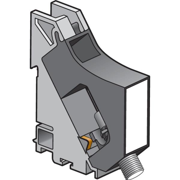 Niko Coax-connector voor DIN-rail Niko connectoren