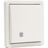 Niko Hydro wit Drukknop 10A 250VAC NO/NC lens exclusief opbouwdoos IP55 Niko Hydro Wit schakelaars