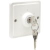 Niko Hydro wit Sleutelschakelaar 10 A schroefklemmen exclusief opbouwdoos IP55 Niko Hydro Wit schakelaars