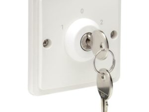 Niko Hydro wit Sleutelschakelaar 10 A schroefklemmen exclusief opbouwdoos IP55 Niko Hydro Wit schakelaars
