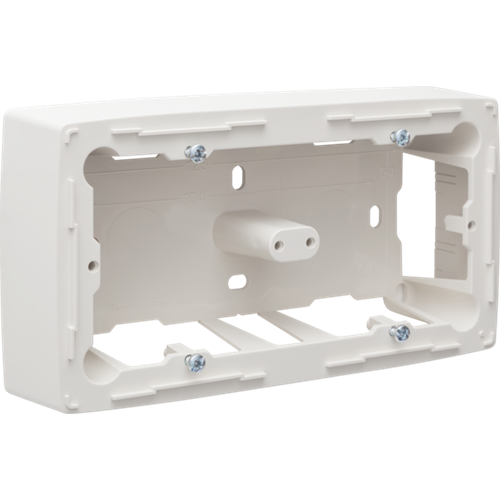 Niko original white Opbouwdoos 2-voudig Niko Opbouw