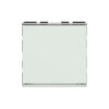 Legrand Mosaic drukknop+eth.easyled-6A 2 mod wit Mosaic Schakelaars