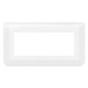 Legrand Mosaic afdekplaat 5 modules wit horizontaal Mosaic afdekplaten
