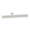 2 x Schneider Resi9 XE 2P plug-in verdeelblok zonder connector 18 modules Schneider Resi9 XE