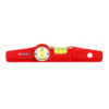 Facom Waterpas rood Lichtmetaal Facom 307BM magnetische Zool L 25 cm 2 Libellen Waterpas