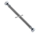 aanvoerflexibel vlechtwerk inox doorlaat D 13 3/4″FF L 1000 mm volle doorlaat Flexibels 3/4