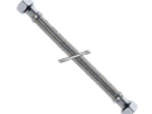 aanvoerflexibel vlechtwerk inox doorlaat D 13 1/2″FF L 1000 mm volle doorlaat Flexibels 1/2