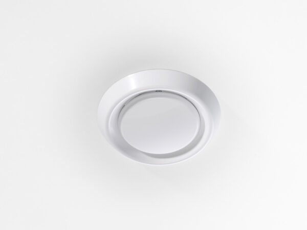 Duco DucoVent Basicregelbaar afvoerventiel rond wit D125 Ventilatiemonden