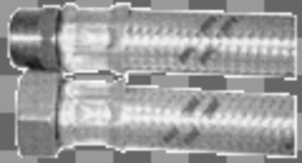aanvoerflexibel gevlochten ommanteling inox L 1000 mm 4/4″MF Flexibels 1