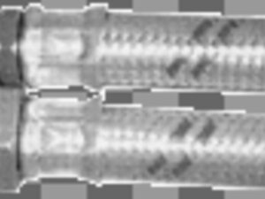 aanvoerflexibel gevlochten ommanteling inox L 750 mm 5/4″MF Flexibels 5/4