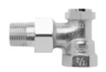 Honeywell Home Verafix-E V2420 regelbare retourkoppeling haaks vernikkeld brons 1/2″ Kranen 1/2
