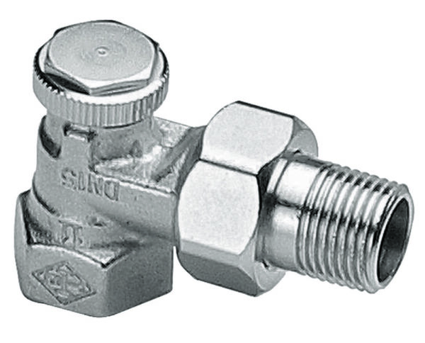 Heimeier Regutec voetventiel haaks 1/2″ aansluiting 1/2″F Kranen 1/2
