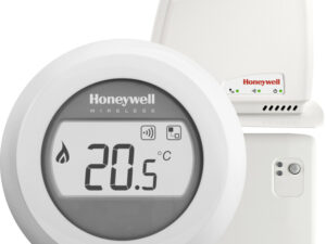 Honeywell Home Round Connected draadloze thermostaat ON/OFF bevat: thermostaat, RF module ON/OFF en internet gateway class: IV Thermostaten