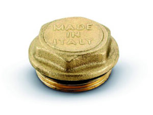 Tubipex stop messing D 3/4″M met O-ring Tubipex stoppen