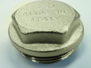 Tubipex stop nikkel D 3/4″M met O-ring Tubipex stoppen