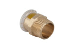Geberit Mapress koper gas overgangsstuk D35-4/4″M Geberit Mapress overgangskoppeling pers x buitendraad (koper)