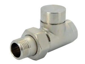 intro regelbare radiatorkoppeling recht 1/2″ -aansluiting 1/2″F Kranen 1/2