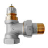 Danfoss RA-N radiatorkraan haaks 1/2 kraanhuizen met instelbare Kv-waarde conisch staartstuk Kranen 1/2