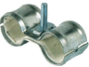 Rofix dubbele buisbeugel geïsoleerd D15 (42 mm) Dubbel beugels geïsoleerd