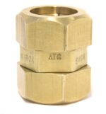Boagaz PLT koppeling messing verchroomd D 32 Boagaz