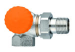 Heimeier Eclipse thermostatisch kraanlichaam met automatische debietregeling dubbel haaks links 1/2″ aansluiting 1/2″F Kranen 1/2
