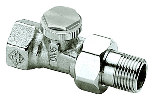 Heimeier Regutec voetventiel recht 1/2″ aansluiting 1/2″F Kranen 1/2