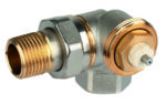 Honeywell Home V2020RSX15 thermostatisch kraanlichaam dubbel haaks rechts 1/2″F uit messing met instelbare Kv-waarde max. verschildruk 1 bar aansluiting M30 x 1,5 Kranen 1/2