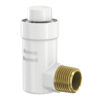 Flamco Flexvent H vlotterontluchter 1/2 D31 H 70 mm zonder ventielhuls wit Ontluchters