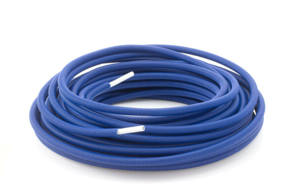 Tubipex buis op rol met HDPE mantel light versie D 20 x 2.0 mm L 50 m blauw Tubipex 20 x 2 mm