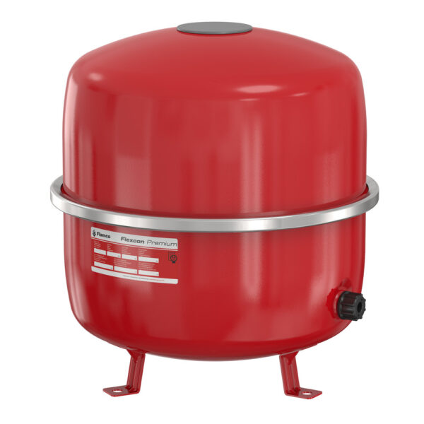 Flamco Flexcon Premium expansievat 80 liter voordruk 1,5 bar op poten inclusief bevestigingsset Expantievaten voor CV