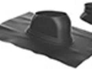 Bosch afwerkingsplaat voor dakdoorvoer voor schuin dak (5°-25°) met loodslab zwart Bosch