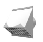 Duco DucoFlex muurdoorvoer wit D180 Ventilatiekanalen