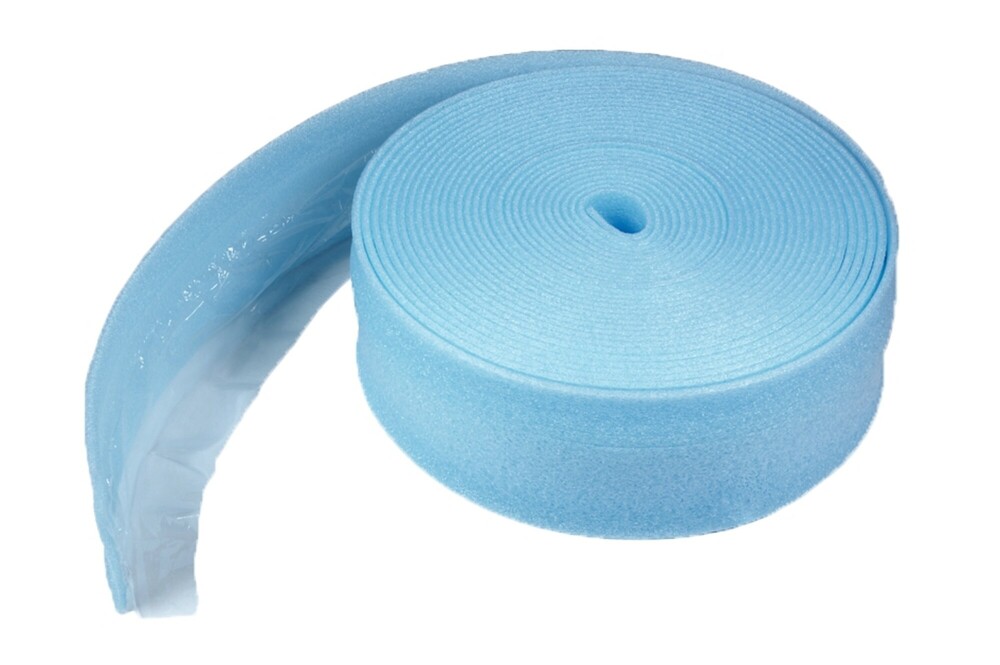 Schütz randisolatie 180 mm x 8 mm rol van 25 m type PE-F Schütz Toebehoren