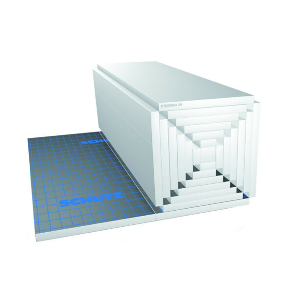 Schütz vloerverwarming quadro-takk systeem rol quadro-takk PRO EPS-T30-2 10,3m² Schütz tackerplaat