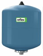 Reflex Refix DE 12 sanitair expansievat met balg blauw 10 bar 4 bar voordruk 12 L Expantievaten Sanitair