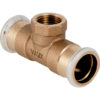 Geberit Mapress persfitting koper water T-stuk met binnendraad 28-3/4F-28 Geberit Mapress T-stuk met binnendraad