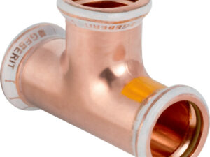 Geberit Mapress persfitting koper gas T-stuk 15 Geberit Mapress T-stuk