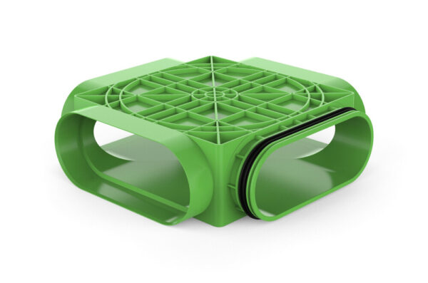 DUCO DucoFlex vloeren plafondplenum 4x ovaal Ventilatiekanalen