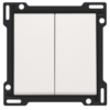 Niko original white Afwerkingsset voor Schakelaar & Drukknop Niko Original White (Wit)